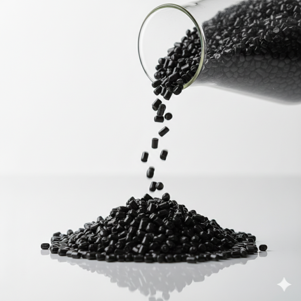 Polyester Pellets – Black